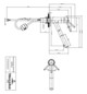 V&B Spültisch-Einhebelmischer Como Window 8,6 l/min, umlegbar, ausziehbar, Edelstahl anthracite