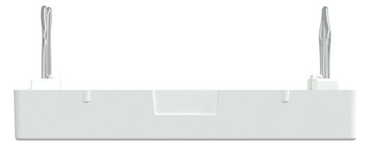 Zentralplatte USB 2f polws Klemmbef m.Aufdr