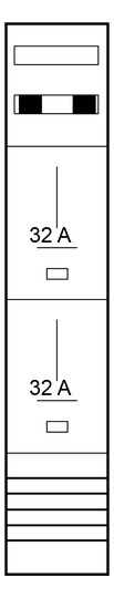 ABN Zählerplatz 3Pkt 1Z/1ZPV     Z19120P 