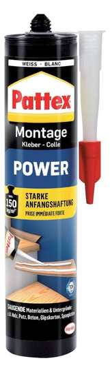 Pattex-Montage Power-Kleber PXP37 - 370g, weiß
