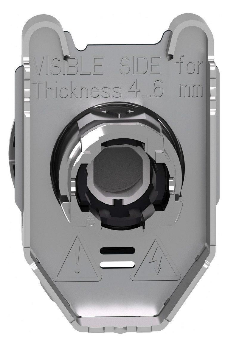Drucktaster Front 1f ws bel.b Ø30,5mm rnd Geeignet für Beleuchtung IP66
