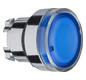Drucktaster Front 1f bl bel.b Ø22,5mm rnd Geeignet für Beleuchtung IP66