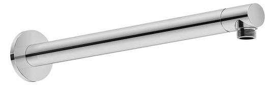 Duravit Brausearm 352mm, gerade, runde Rosette, chrom
