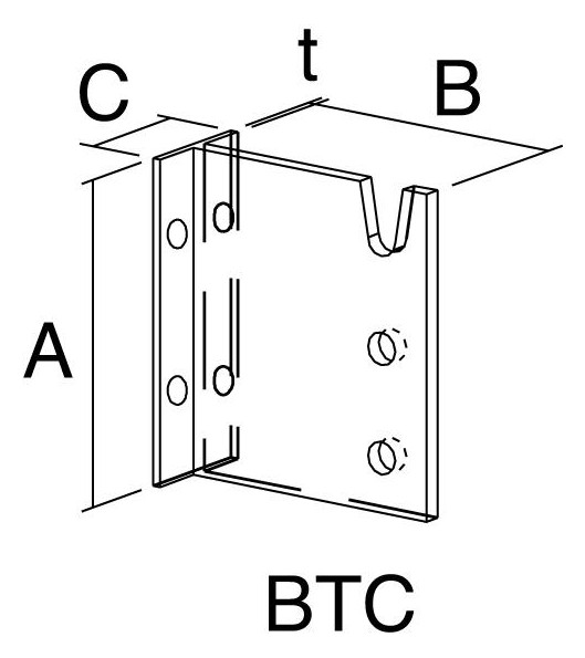 Bild SST Balkenträger BTC320-B - SIMPSON Strong-Tie-2