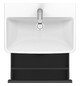 Duravit Waschtisch-Unterschrank No. 1 59 x 42,6 x 47,8 cm, Graphit Matt, 1, Schubkasten, 1 Auszug, wandhängend Duravit Waschtisch-Unterschrank No. 1 59 x 42,6 x 47,8 cm, Graphit Matt, 1, Schubkasten, 1 Auszug, wandhängend