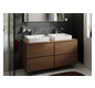 hansgrohe Zahnbecher AddStoris mit Glas, Wandmontage, Metall, chrom