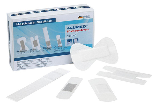Holthaus Medical-Pflastersortiment Alumed - 50-teilig