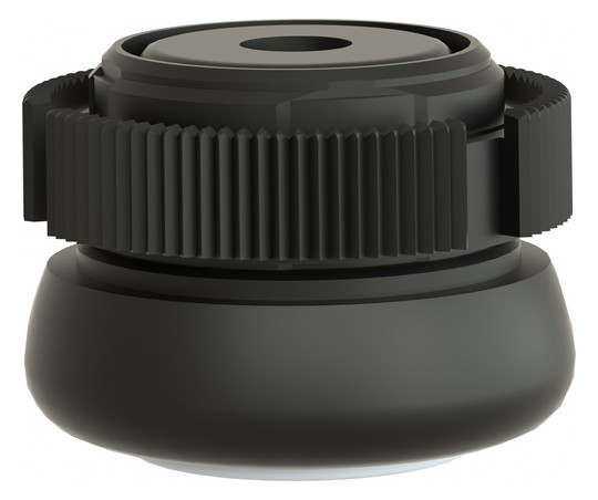 Drucktaster Front 1f ws Ø22,5mm rnd IP65 Tastend