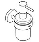 GROHE Seifenspender Essentials 160ml, mit Halter, verdeckte Befestigung, supersteel