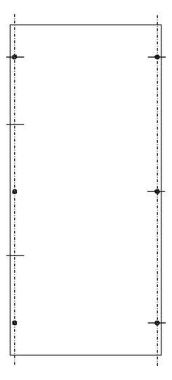 ABN PVC-Montageplatte AS-142    SY47433M 