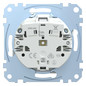 Steckdose 1f akws glz System M UP Klappd IP20 aktivweiß