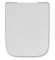 HARO WC-Sitz Makira Soft Close Premium weiß, Scharniere Edelstahl, Spreizdübel, Schlitzscheibe