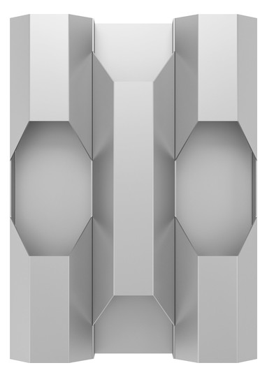 EGLO Wandleuchte/4 GU10 Silber     98841 