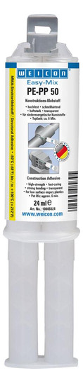 WEICON Easy-Mix 2K-Konstruktionsklebstoff PE-PP 50 - 24ml
