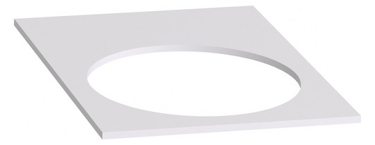 Bezeichnungsschild ws rechteck 30x40mm Bez.Schild