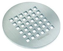 Dallmer Rost Quadra Ø 115 mm, rund, Edelstahl