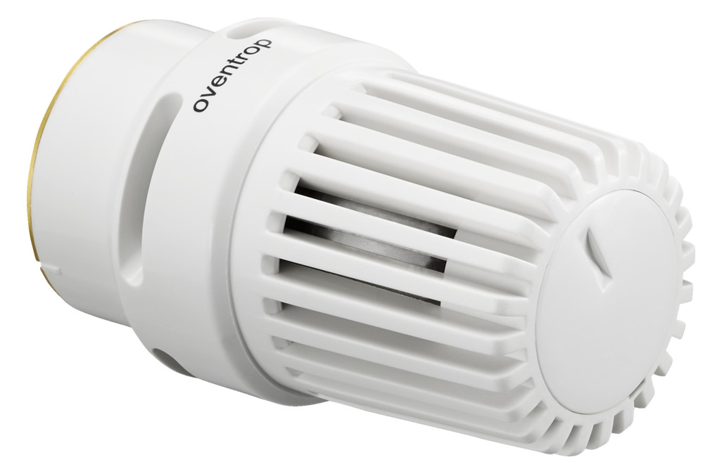 Oventrop Thermostat Uni LHB ohne Nullstellung, 7-28 GradC, mit Flüssig-Fühler, weiß