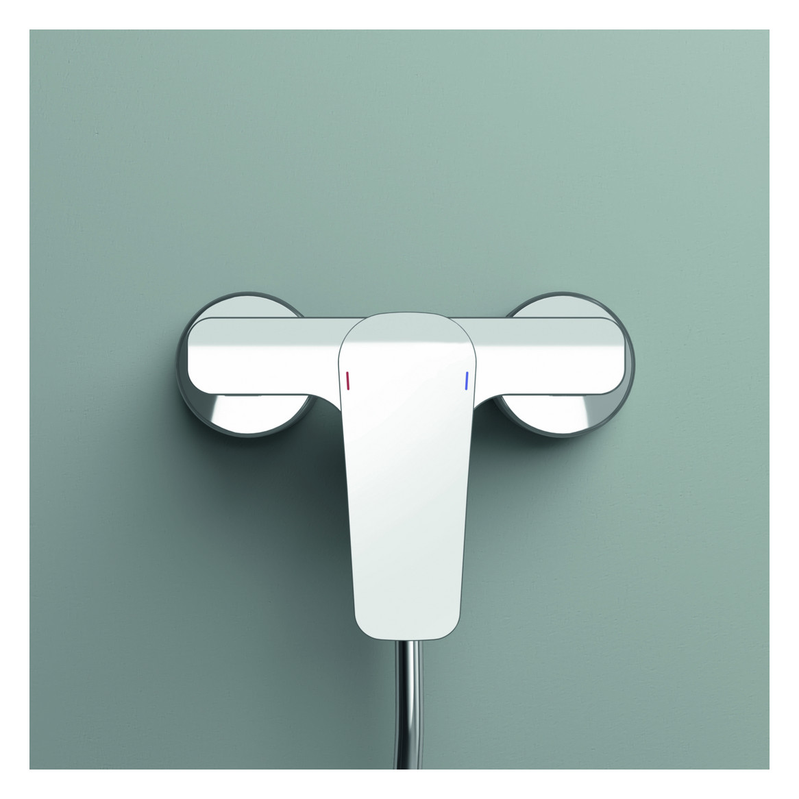 Ideal-Standard Brause-Einhebelmischer CeraPlan III AP, verchromt