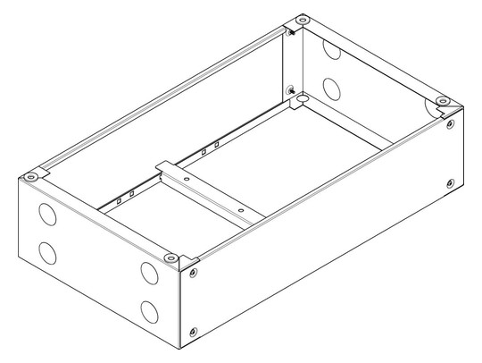 ABN Standsockel RAL7022            US320 