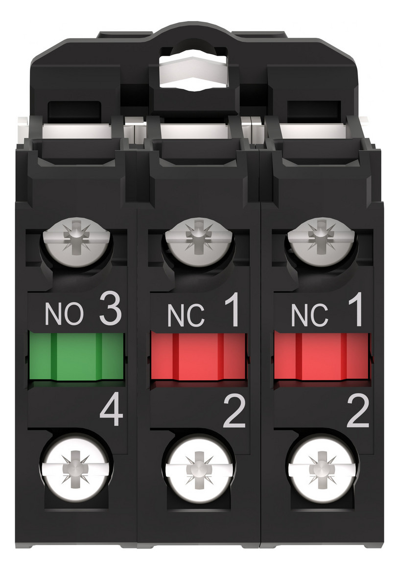 Hilfsschalterblock 1S 2Ö 3A/AC Schraub
