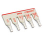 Schachtelverbinder 5p Serie 2002 steckb isol 25A m.Berührungss