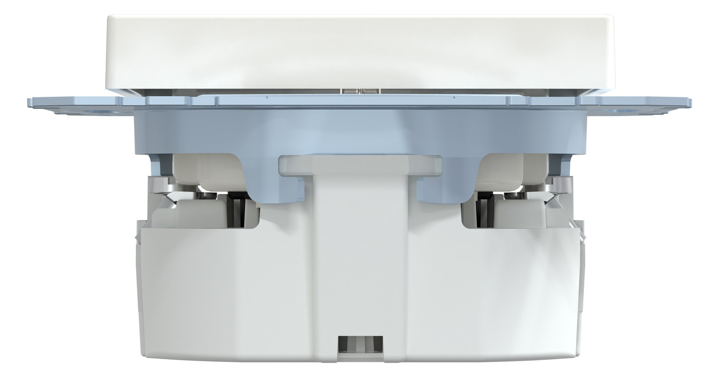 Steckdose 1f polws glz System M UP m.BS EDV Mit erhöhtem Berührungsschutz IP20