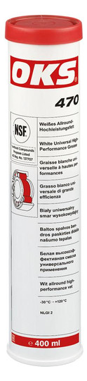OKS 470 - Weißes Allround-Hochleistungsfett - 400 ml
