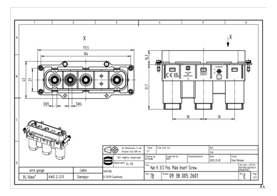 HART HAN K 3/2 STI-S         09380052601 