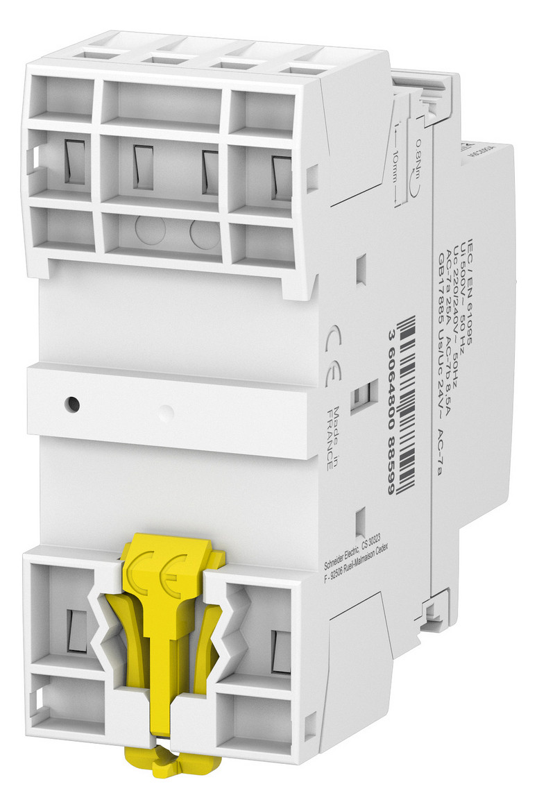 Installationsschütz 25A Acti9 400V/AC 4S 230-240V/AC 2850W/AGL 2TE Installationsschütz 25A Acti9 400V/AC 4S 230-240V/AC 2850W/AGL 2TE