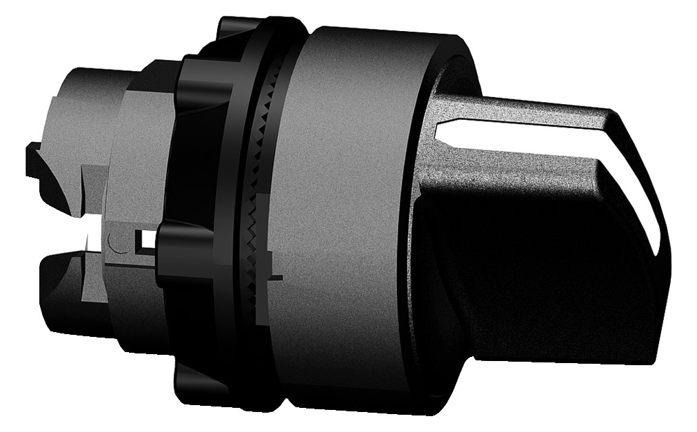 Knebelschalter 3stuf rnd Ø22mm Schaltfunktion verrastend