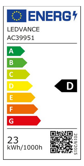 LEDV LED Tube Ext Perf 23W/865 (58W) 