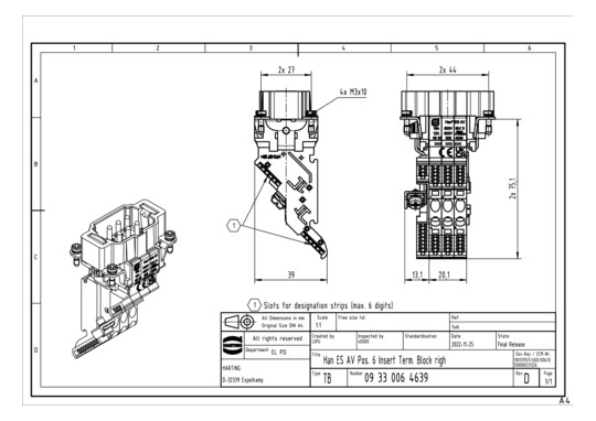 HART HAN 6 ES-AV-M-RECHTS    09330064639 