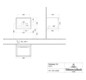V&B Waschtisch-Unterschrank Subway 3.0 57,2x42,9x47,8cm, mit LED/Griff Volcano black, volcano black