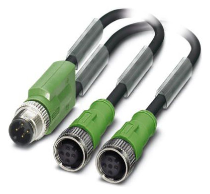 Phoenix    SAC-3P-M12Y/2X0,3-PUR/M12FS B 