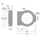 Summenstromwandler Kl=1 250A/0,25A m.Berührungss Schnappbef Schraub
