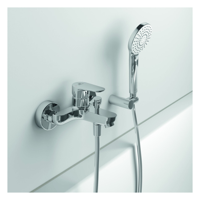 Ideal-Standard Handbrause-Set Idealrain Evo 3-Funktionen, d= 11cm, verchromt