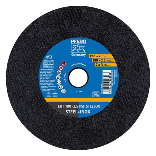 PFERD-Trennscheiben PSF STEELOX - 178x2,5mm, gerade