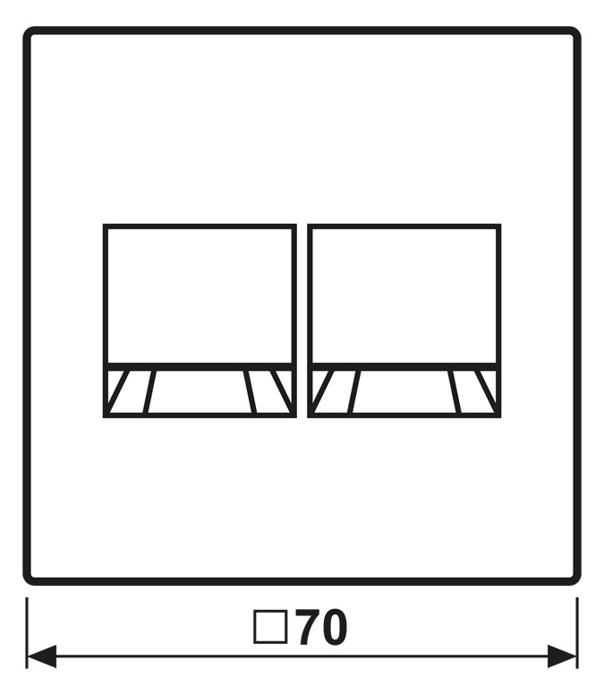 Tragring Mod-Jack 2f LS aws Klemmbef ohne