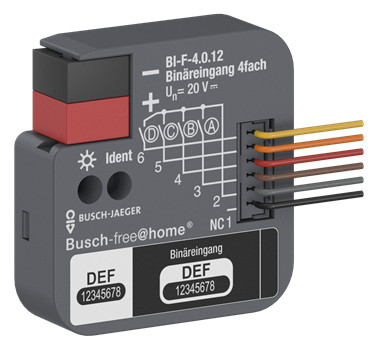 BJ Binäreingang 4fach UP     BI-F-4.0.12 