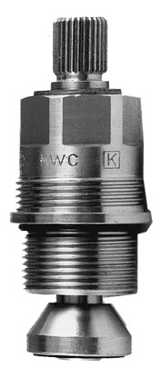 KWC Flachtellerventiloberteil M 20 x 1.25, roh