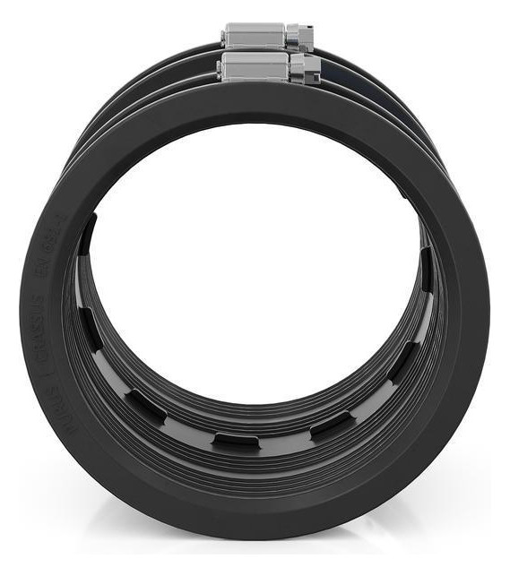 Crassus Schlauchadapter CDC 100, Typ 1, 100-116 mm, 0,6 bar, mit Innenlippe