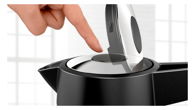 Wasserkocher 1,7l Edst DesignLine 2400W edst/sw Anzeige:außen m.Sieb