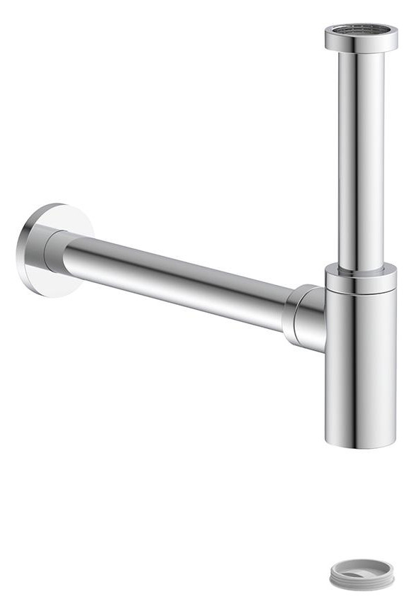 Bild DS-5WK Flaschensiphon, Chrom, 1 1/4"" x 32 mm - KIRCHHOFF-3