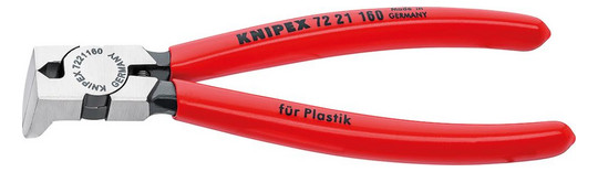 KNIPEX-Kunststoff-Seitenschneider, 85º 7221 - 160 mm