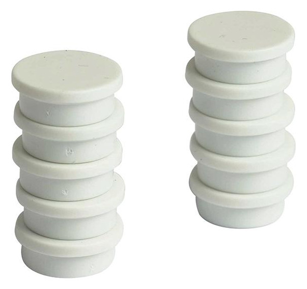 Bild Organisationsmagnet rund weiß 20mm Eclip se - C ECLIPSE MAGNETICS-1