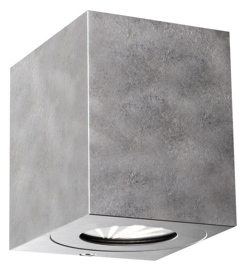 LED-Up/Down Leuchte Canto Kubi 2 10,6W 3000K 500lm si Konv IP44 100x87x104mm