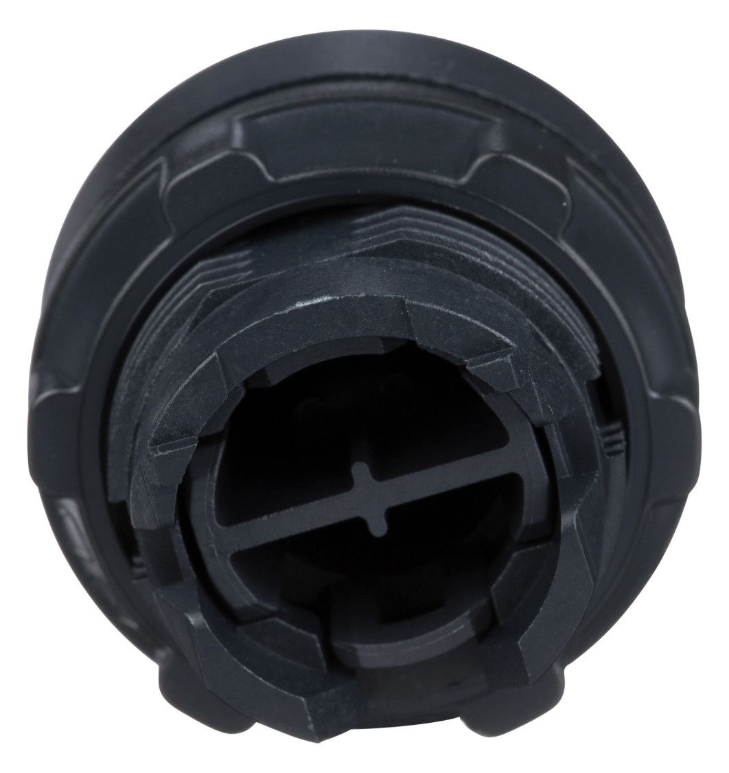 Drucktaster Front 1f sw Ø22mm rnd IP66 Tastend