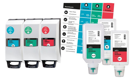 raths-Premium Starter Set - Hautschutz - reinigung-...