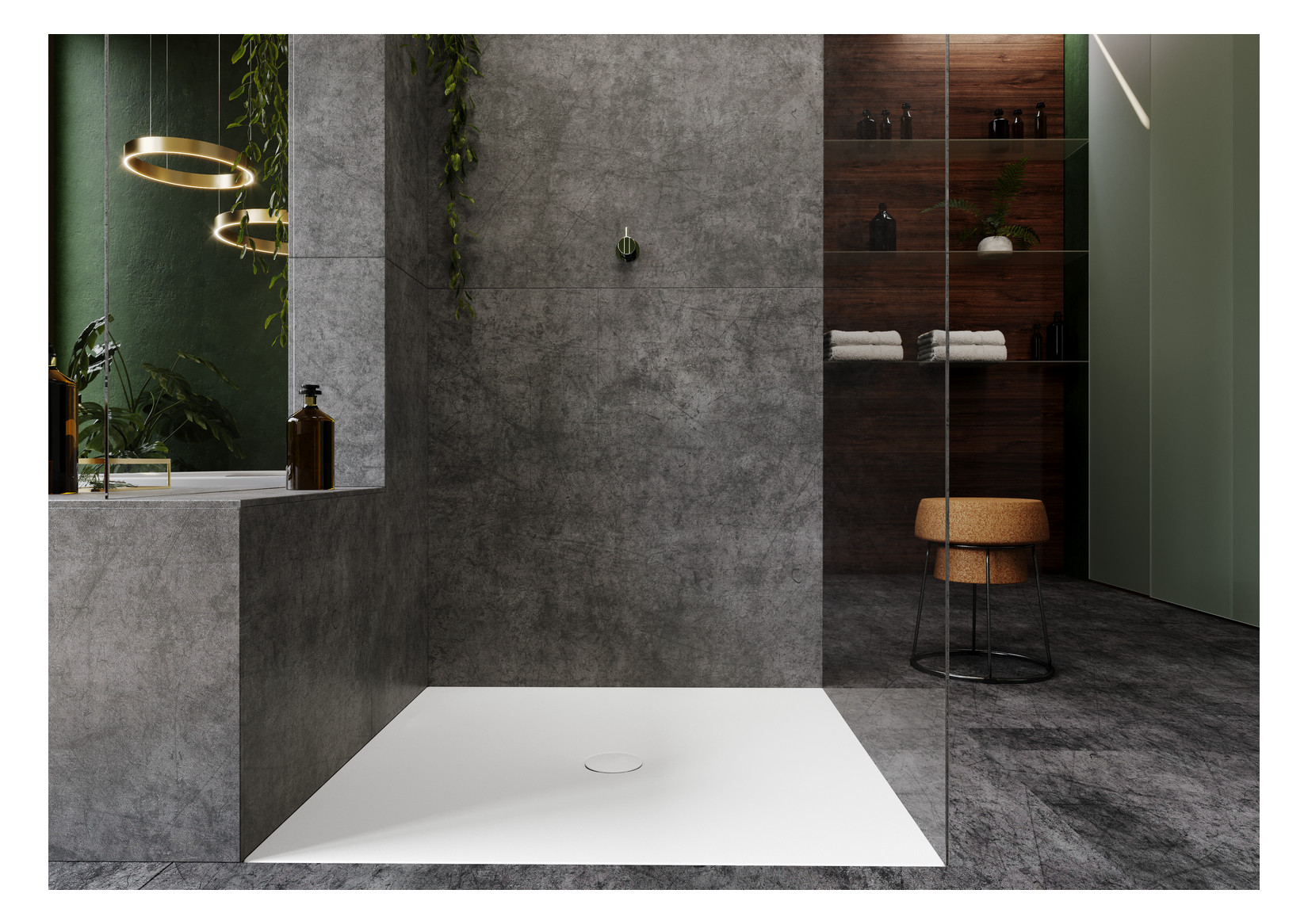 Kaldewei Duschwanne SCONA 964-1 100x110cm, Secure Plus, warm grey30 Kaldewei Duschwanne SCONA 964-1 100x110cm, Secure Plus, warm grey30