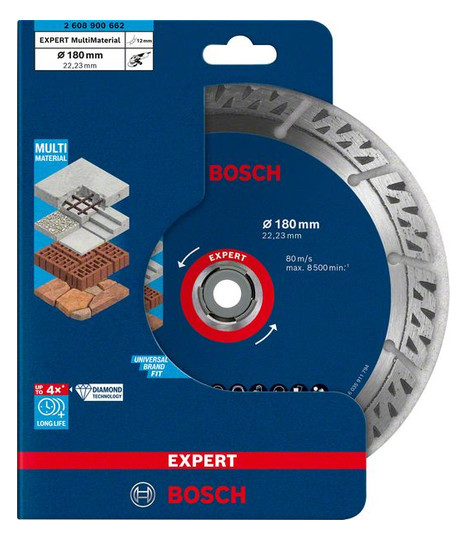 Diamant-Trennscheibe 180x12mm f.Beton Geeignet für Beton/Betonstein